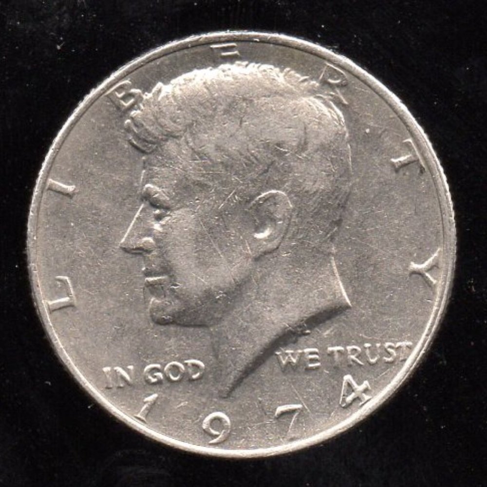 Estate Find - 1974 John F Kennedy Half Dollar - Excellent condition. *